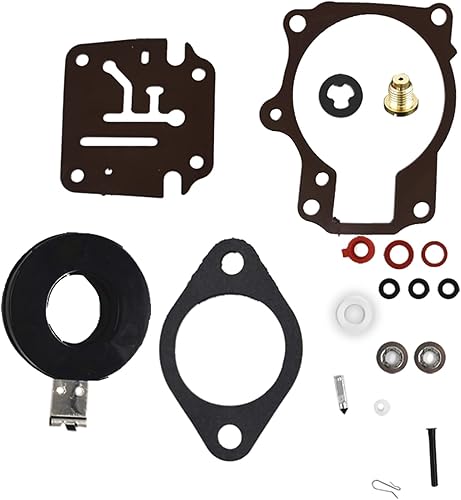 Miniatura 3 de WFLNHB Kit de reparación de carbohidratos de repuesto para JohnsonEvinrude 396701 20252830404548506070 HP