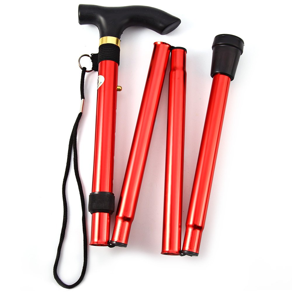 Folding Walking Stick - Lightweight & Portable -17