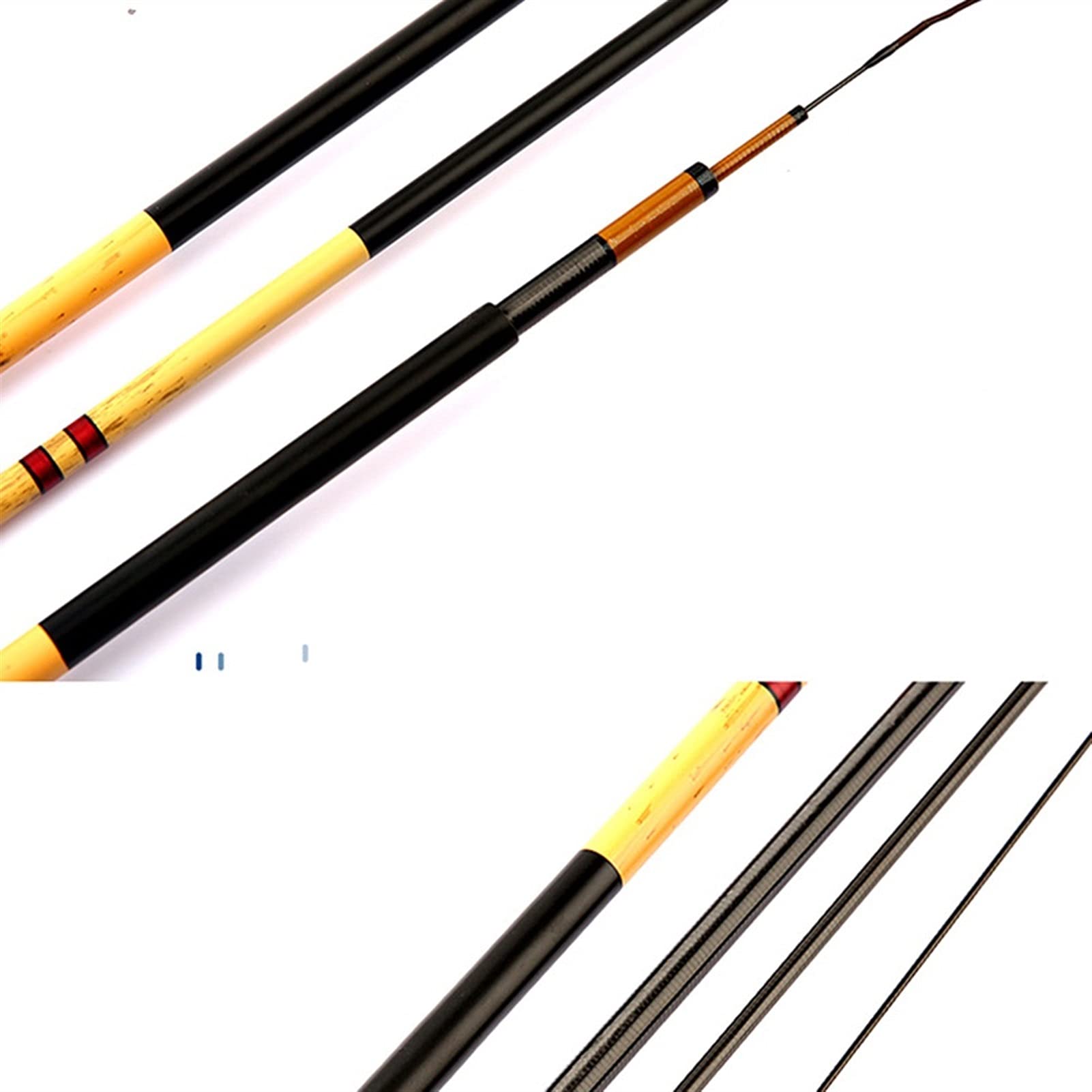 Best Size Fishing Rod – XFYJR Fishing Rod Telescopic Fishing Pole Carbon Fiber Spinning ...