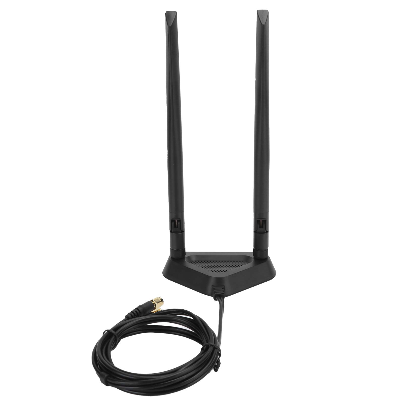 Antenna RPSMA Male to Female Extension Wire Router WiFi Cable Base 1.1 Meters for Enhanced Connectivity (Extension Cable Base + 8DB Antenna)