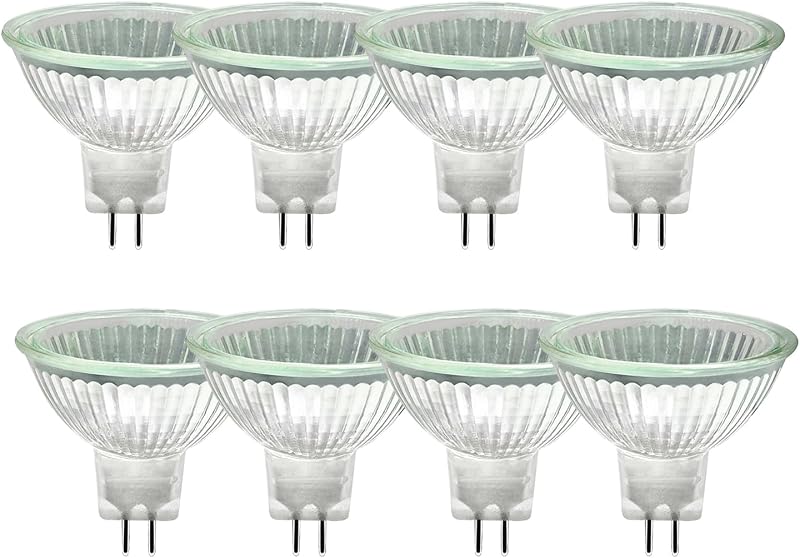 WinDerMo MR16 halogén izzó 12V 20W GU5.3 dimmelhető 8db meleg fehér 2700K