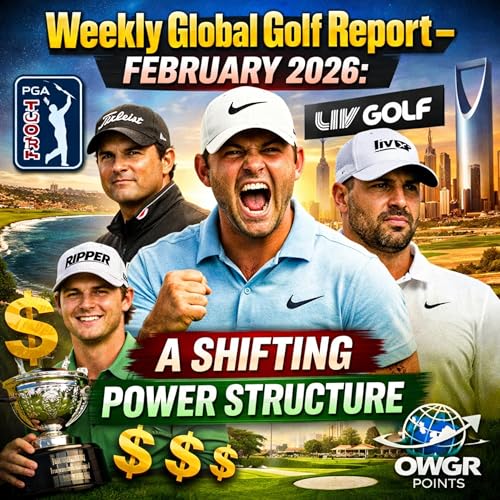 #494 Weekly Global Golf Report &ndash; February 2026: A Shifting Power Structure