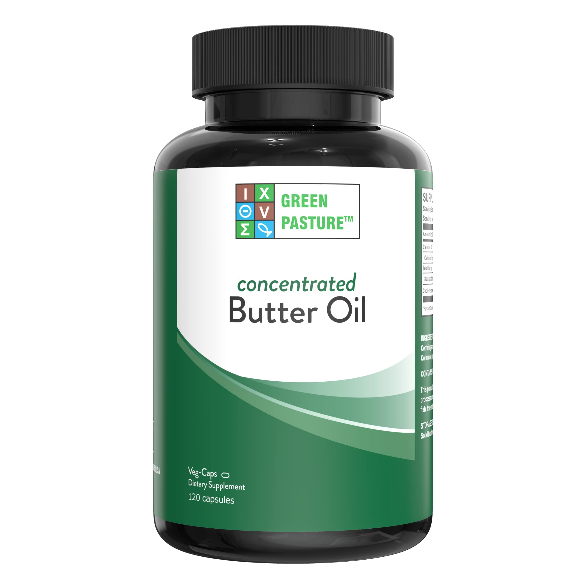 Green Pasture Concentrated Butter Oil Capsules