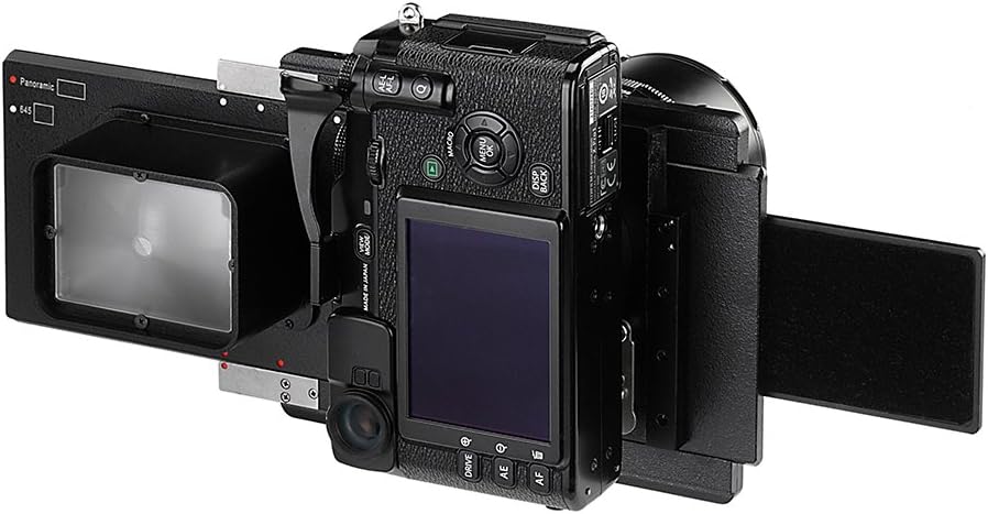 Vizelex RhinoCam for Fujifilm X-Mount MILC Cameras (Such as Fuji X-Pro1, X-E2, X-T1) with Mamiya 645 (M645) Lens Adapter - for Shift Stitching 645 Size and Panoramic Images