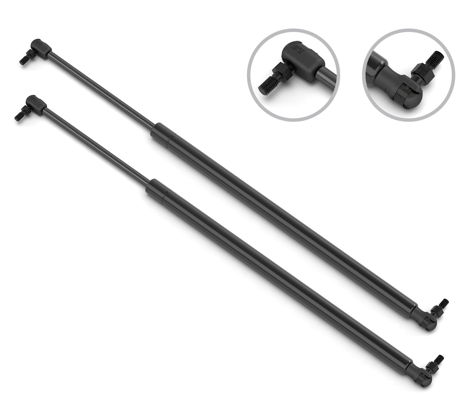 Produktbild von Stabilus LIFT-O-MAT Gasfeder 2 Stück – 350 N Ausschubkraft, Hydraulische Dämpfung Für Möbel & Türen