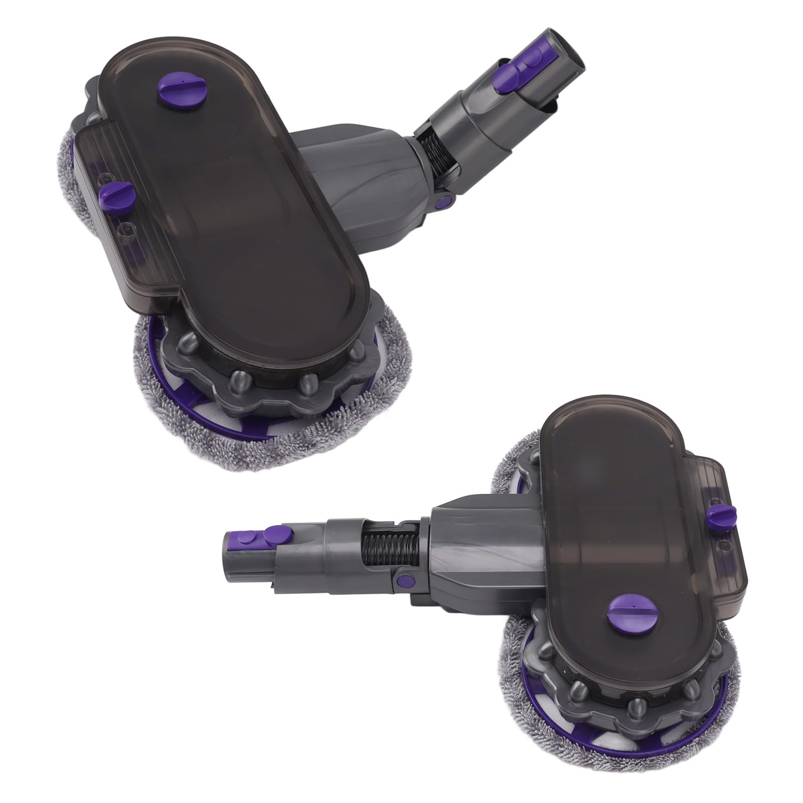 Akozon Fregona Eléctrica Limpia la Cabeza, Limpieza para Aspiradoras V10slim, Accesorios de Limpieza Giratorios Desmontables de 180 Grados, Accesorio para Limpieza de Trapeador, Hogar,