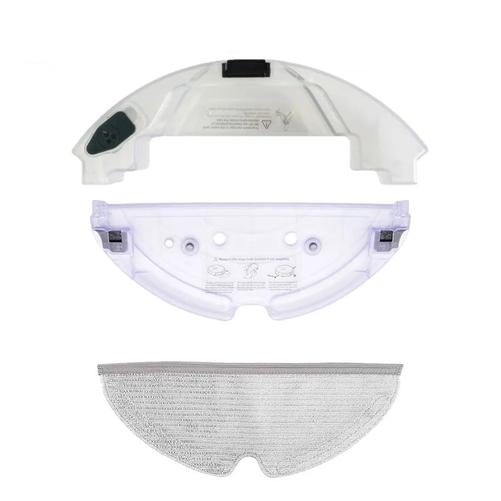 PORRSYDCD Compatible With Roborock S5 MAX S50 MAX S55 MAX S6 MAXV T7 Pro Tray Mops Water Tank Spare Parts Vacuum Cleaner Accessories(A)