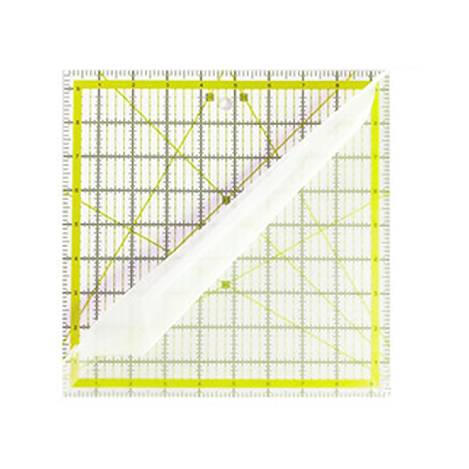 6 piezas regla de costura acrílica transparente plantilla acolchada tela corte costura patchwork herramienta