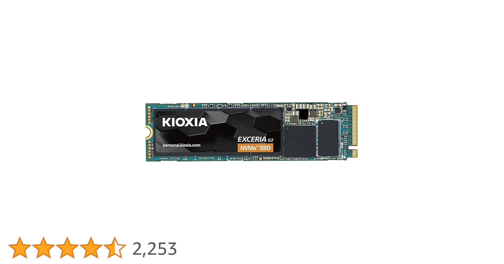 Amazon | キオクシア KIOXIA 内蔵 SSD 1TB NVMe M.2 Type 2280 PCIe