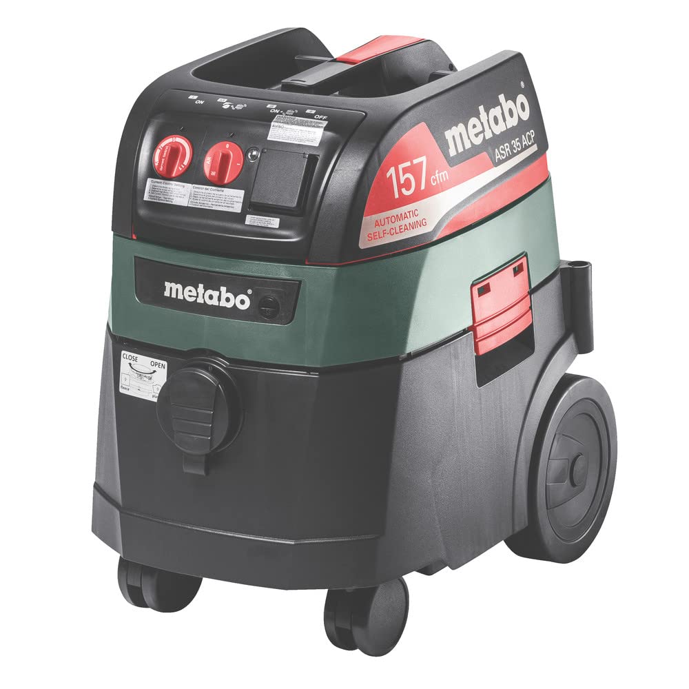 Metabo ASR 35 AutoCleanPlus 11 AMPS 9 Gallon AutoClean HEPA All-purpose Vacuum Cleaner 157 CFM (602057800)