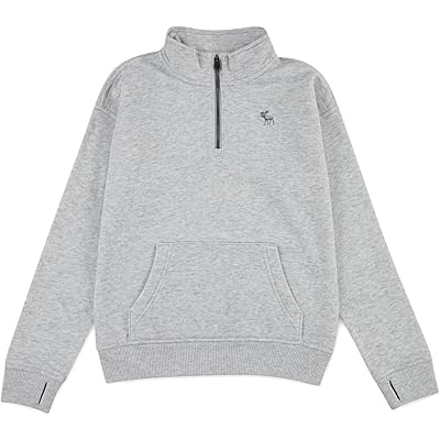 Толстовка abercrombie kids Essentials Quarter Zip(Big Kid)