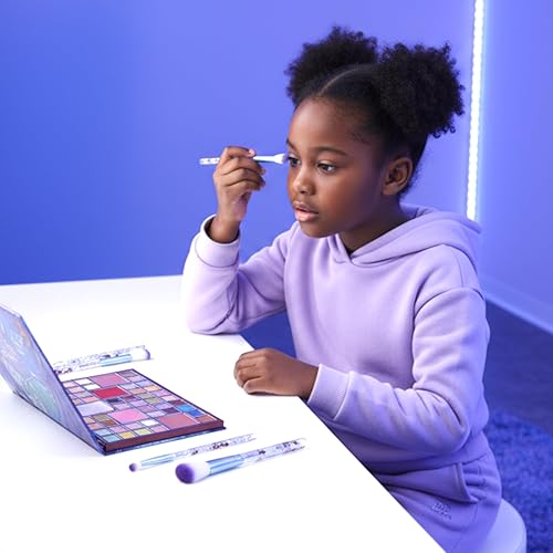 Miniatura 7 de Disney Frozen - Juego de 8 brochas de maquillaje para sombra de ojos, resaltador, rubor, pelo suave, kit de maquillaje para niñas Townley Girl