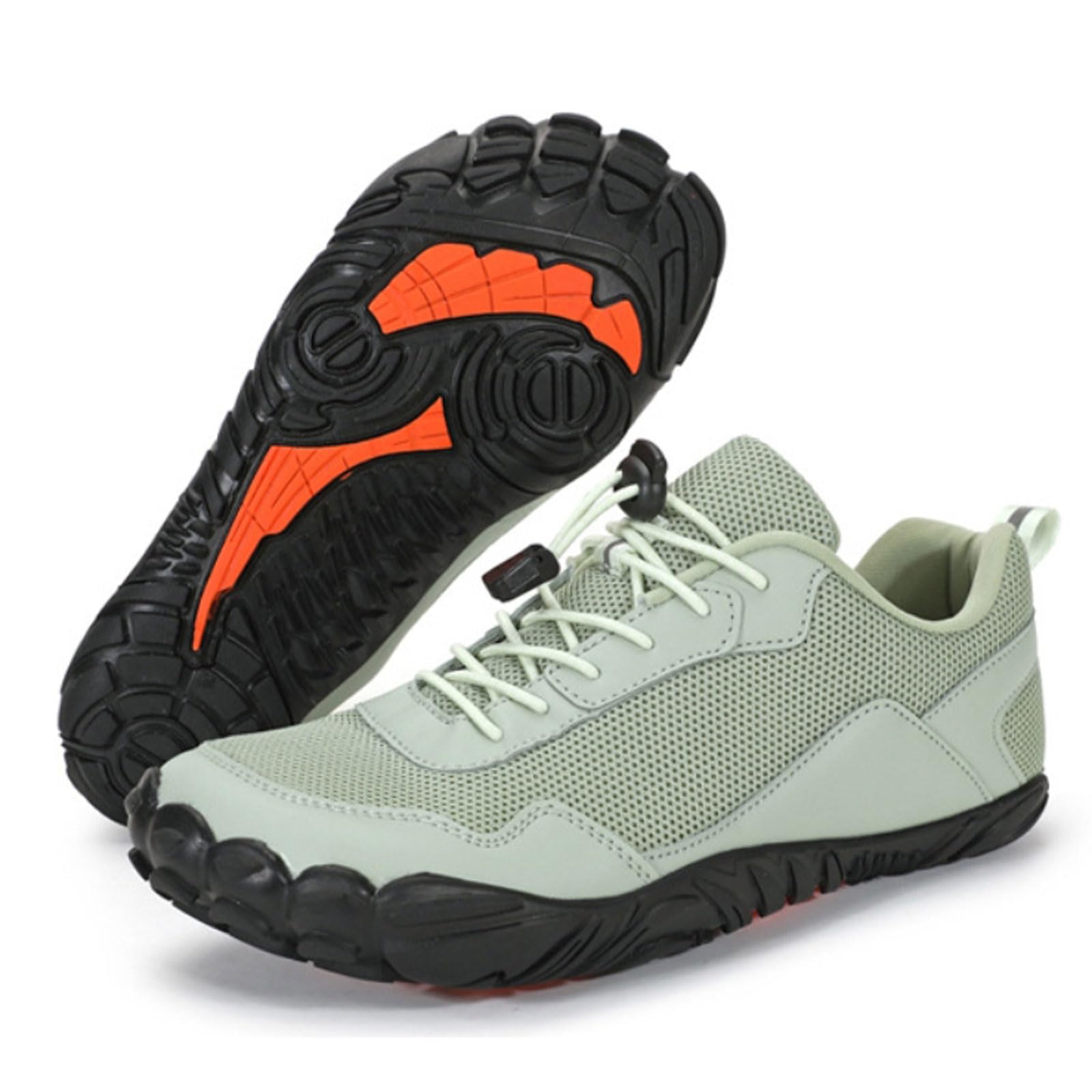 Męskie damskie niskie buty do chodzenia, oddychające, lekkie, antypoślizgowe buty sportowe, Outdoor unisex Piesze wycieczki, trekking i wspinaczka Obuwie z pięcioma palcami, 36-46 EU