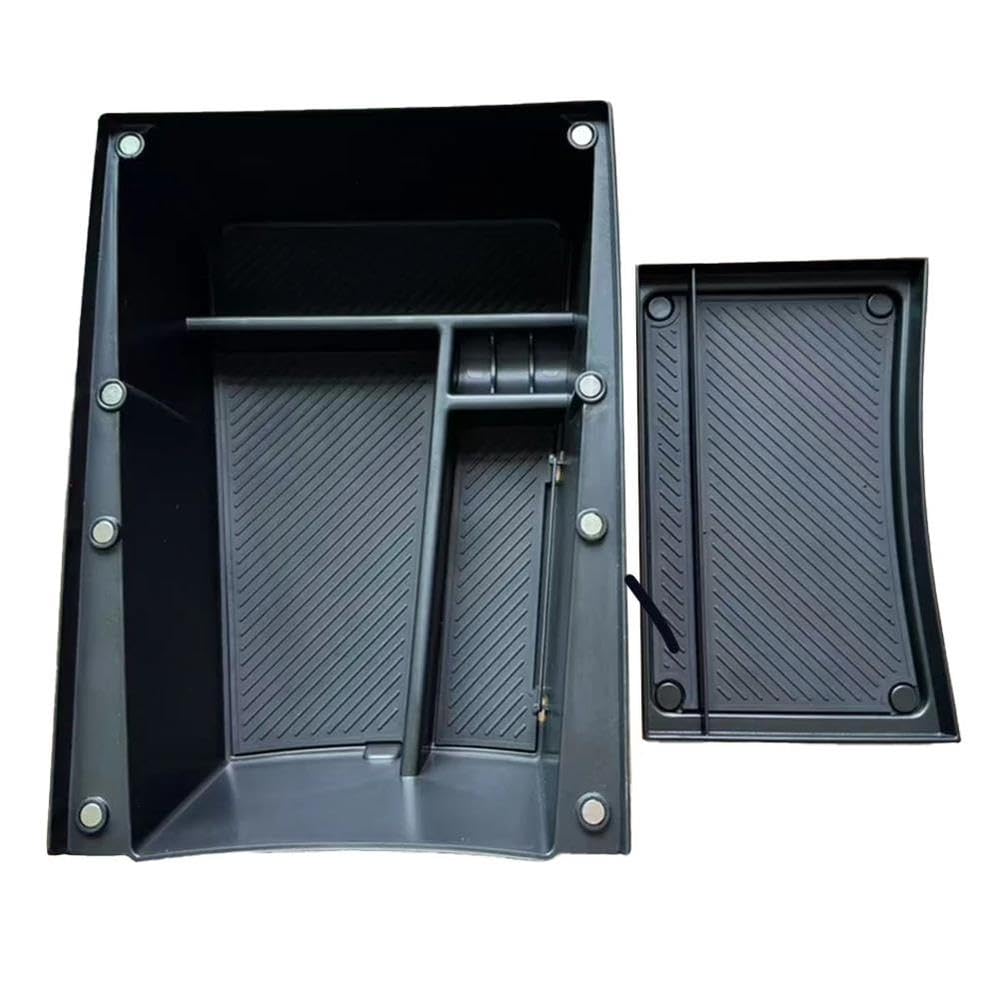 BERTDCX For Kia EV3 2024+ Armrest Under Storage Box Organizer Holder Tray Car Parts