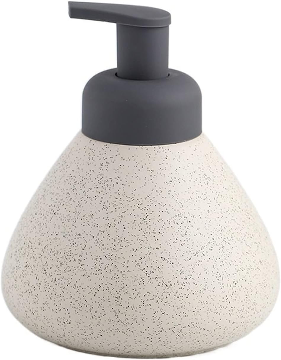 Bathroom Soap Dispenser Ceramic Liquid Foam Soap Dispenser Portable Shampoo Conditioner Body Wash Lotion Pump Bottle Bathroom Accessories Lotion Dispensers (Color : D3) (A3)