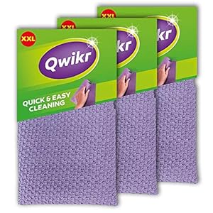 QWIKR XXL Voordeelverpakking (set van 3) – XXL formaat ideaal voor de grote klussen – Tot 2x sneller een perfect schoon…