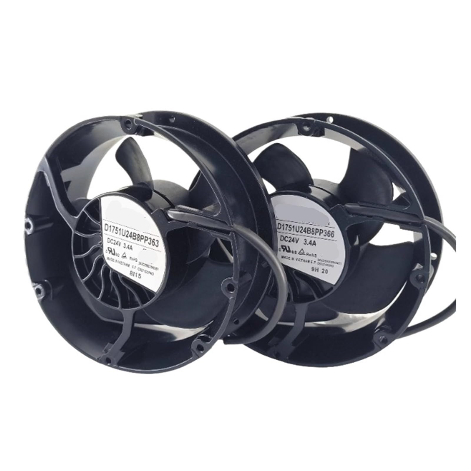 TSCFHGQI 1pcs Cooling Fan D1751P24B8PP356 D1751S24B8CP353 D1751S48BCP-33 D1751S48B9CP-54 D1751S48B9CP-33 D1751S48B9ZP-00(D1751S48BCP-33)