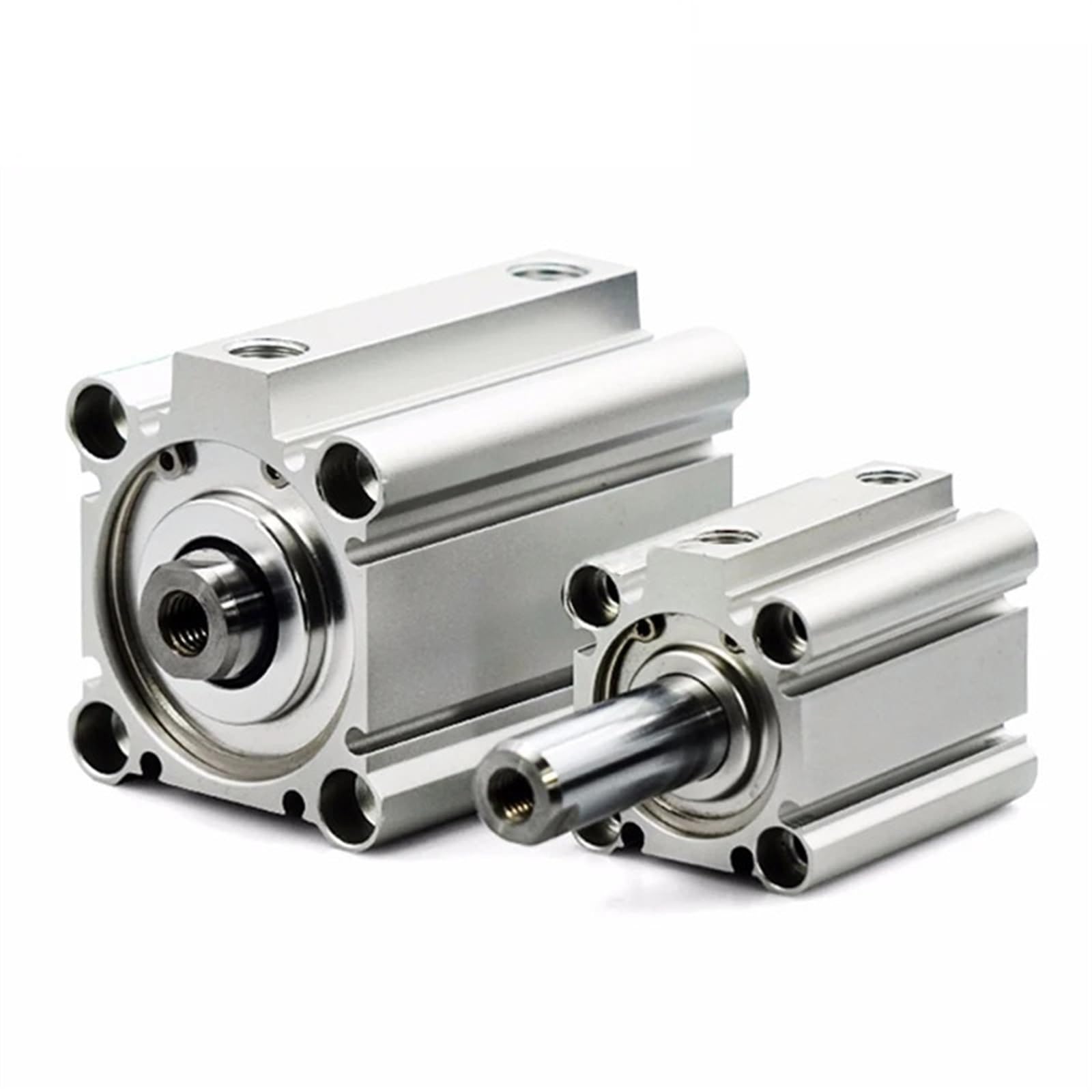Cilindro neumático compacto doble acción 16mm diámetro y carrera 15mm 7
