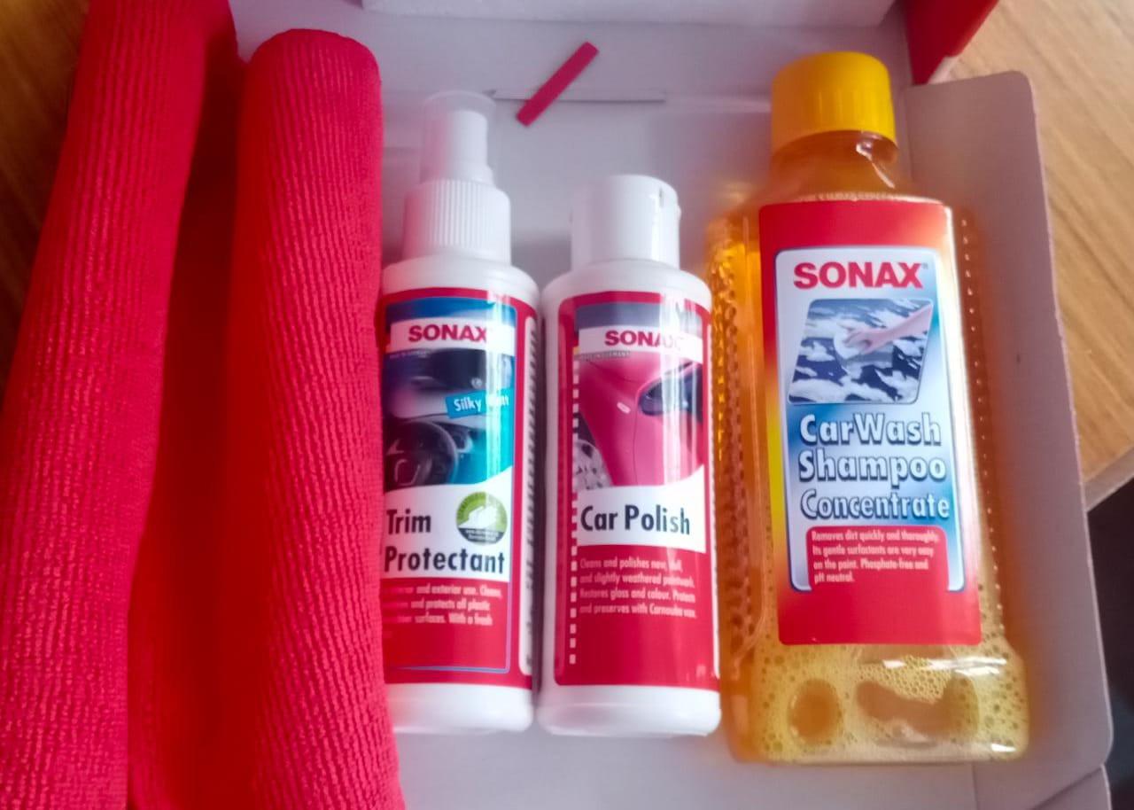 SONAX Premium Car Care Starter Kit Amazon.in Car & Motorbike
