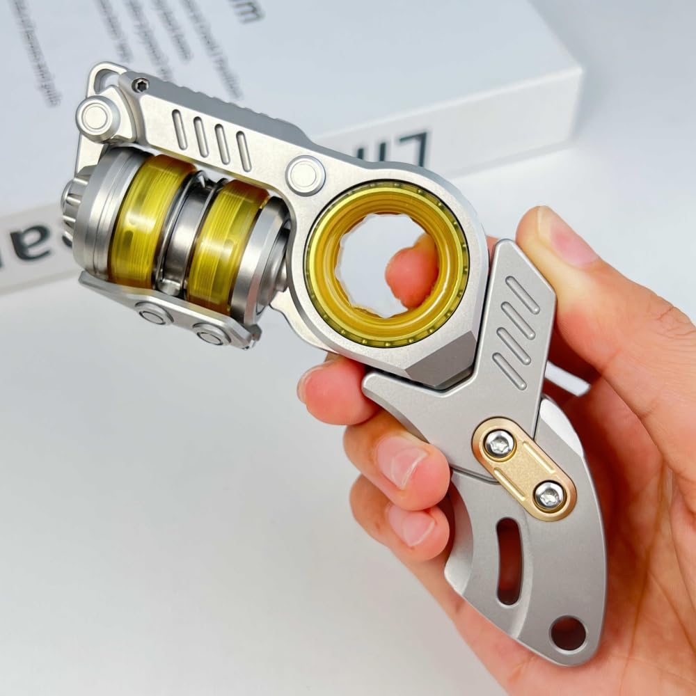 Amazon | MORLU磁気スライダー 金属製 EDC フィジェットトイ - 滑らか