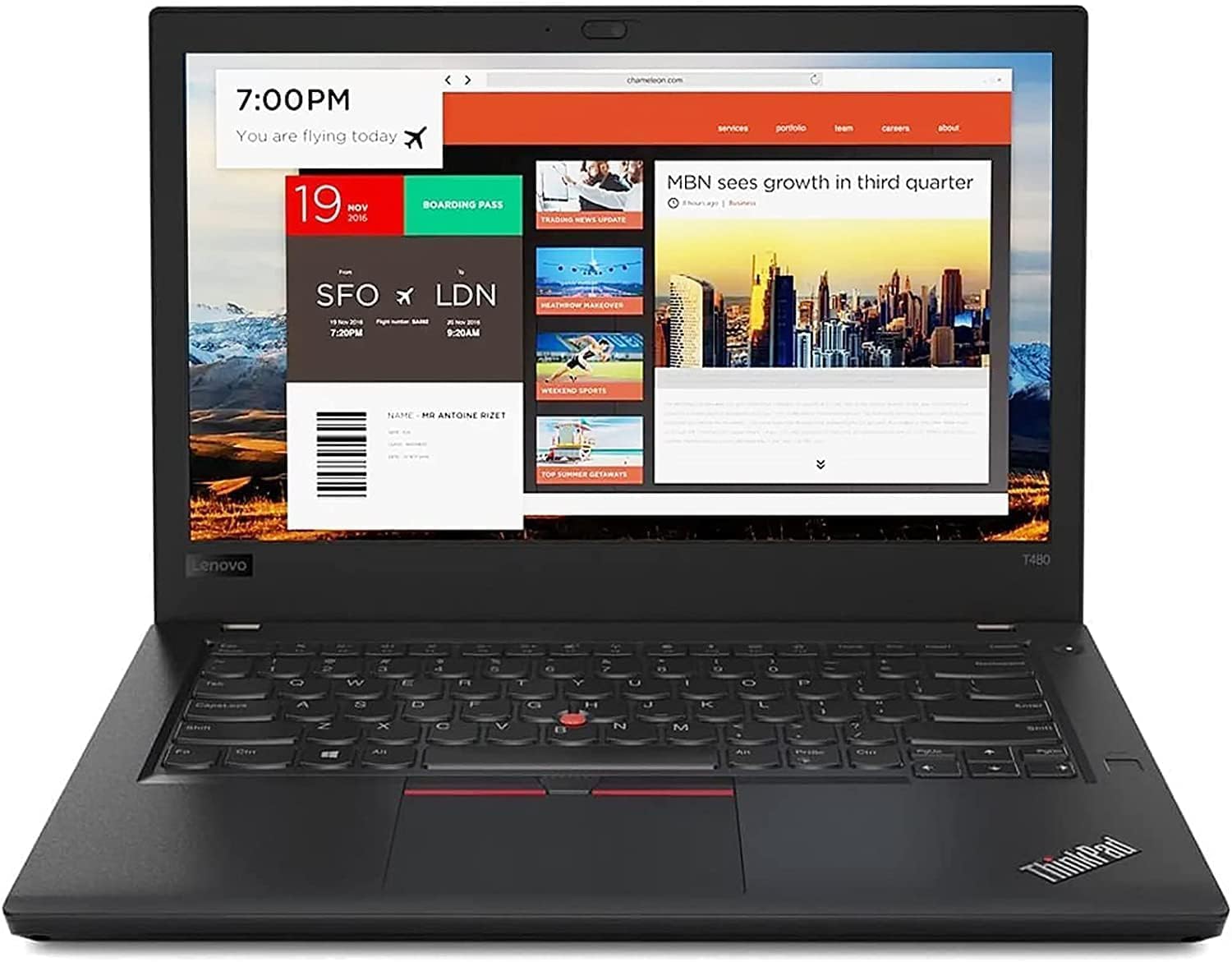 Amazon.com: Lenovo ThinkPad T480 14