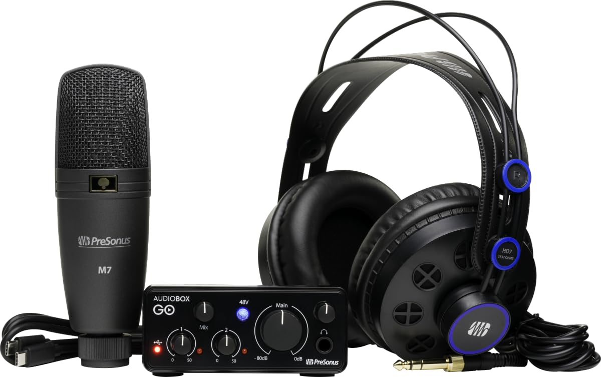 Amazon.co.jp: PreSonus AudioBox Go Creator 完全スタジオ