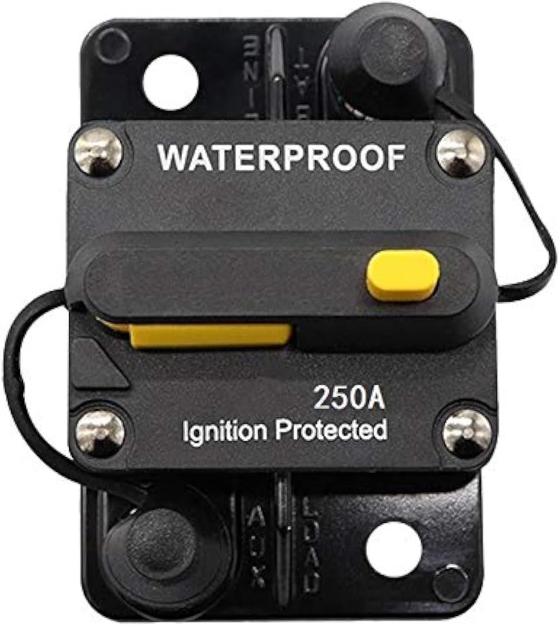 ANJOSHI 30Amp Waterproof Circuit Breaker 30A-300A with Manual Reset Suitable for Car Rv Marine Automotive Stereo Audio Electronic System : Automotive