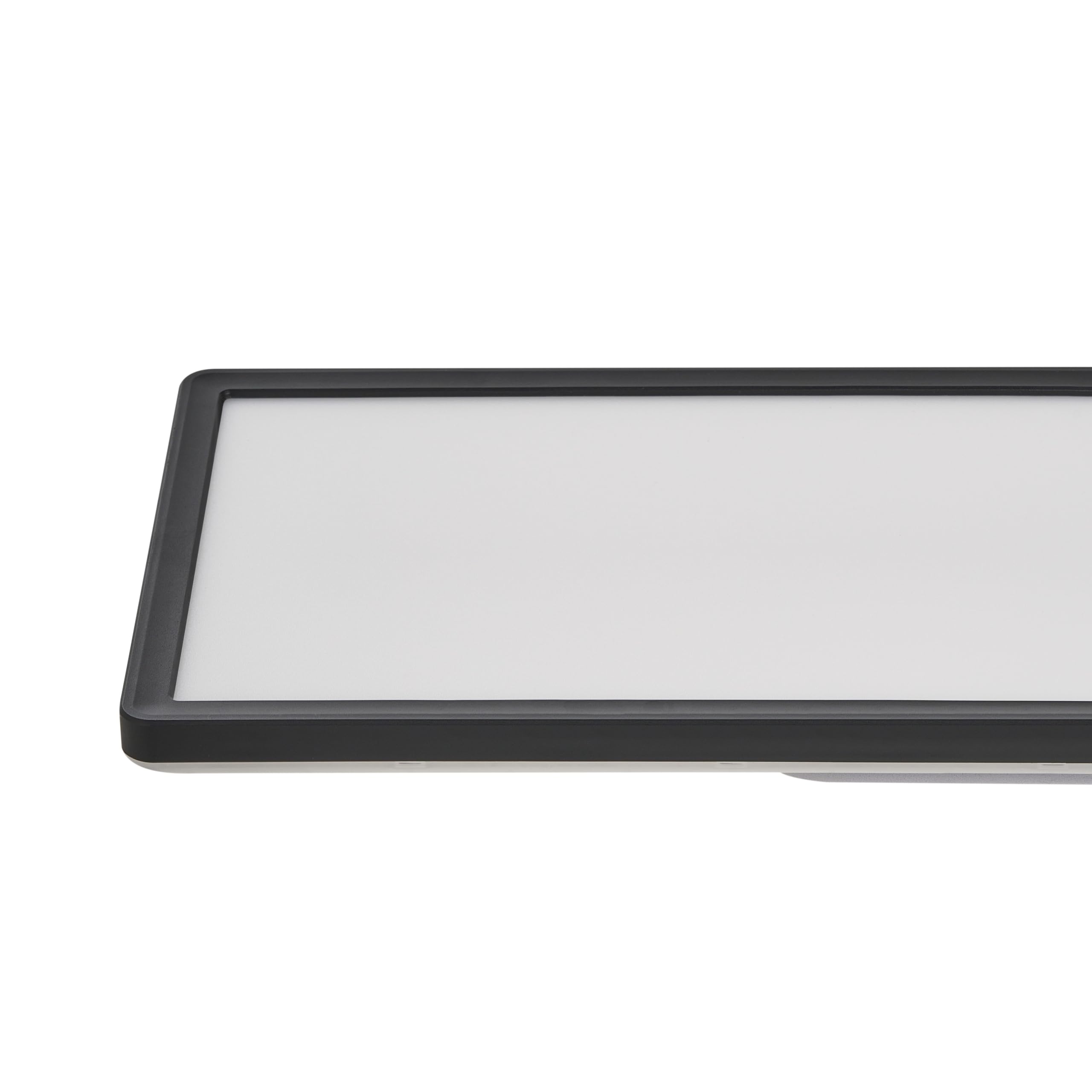 Lampa sufitowa płaska plafon LED panel natynkowy czarny Ardenza