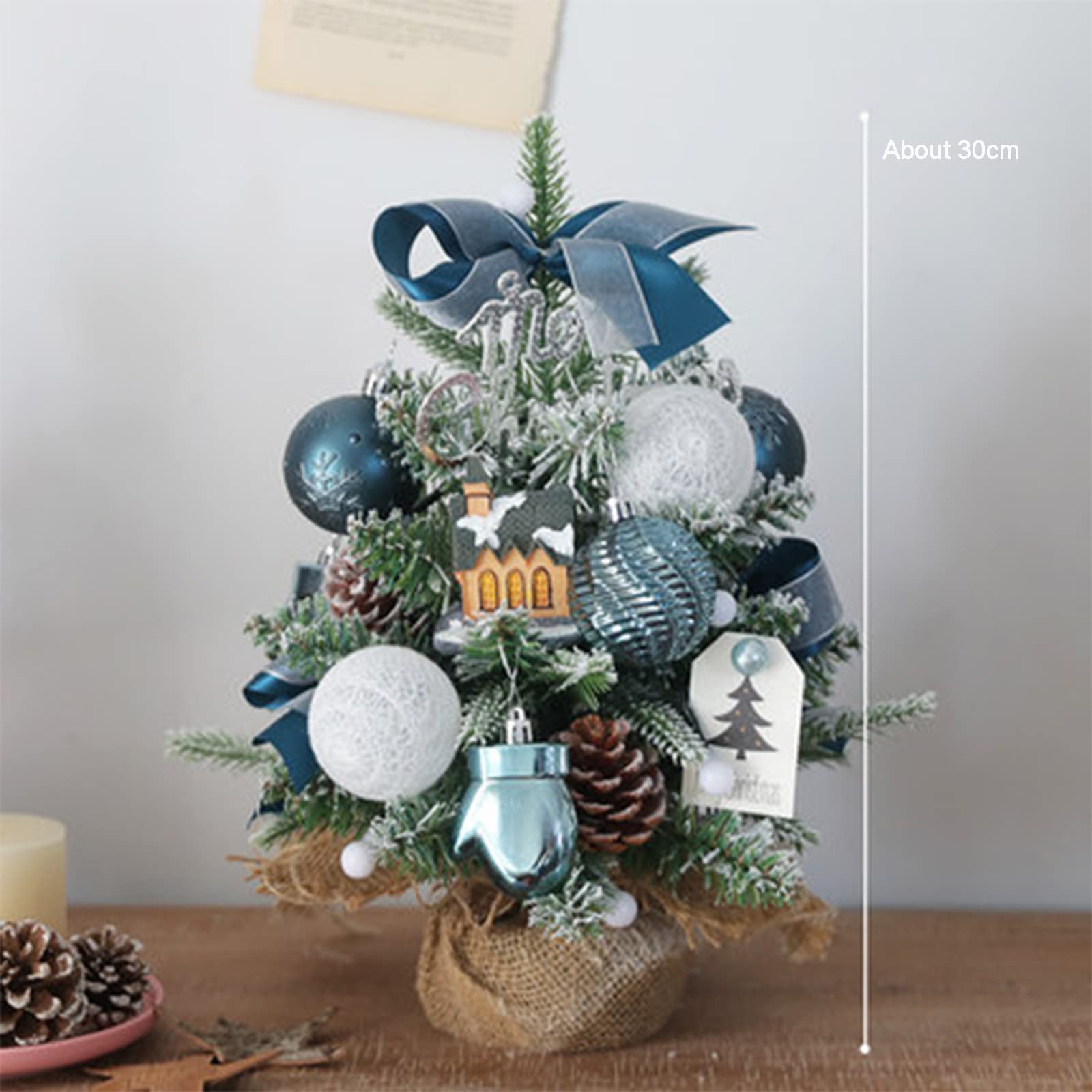 ミニデスクトップクリスマスツリー Amazon.co.jp: XBAOMING デスクトップのクリスマスツリー、ミニ