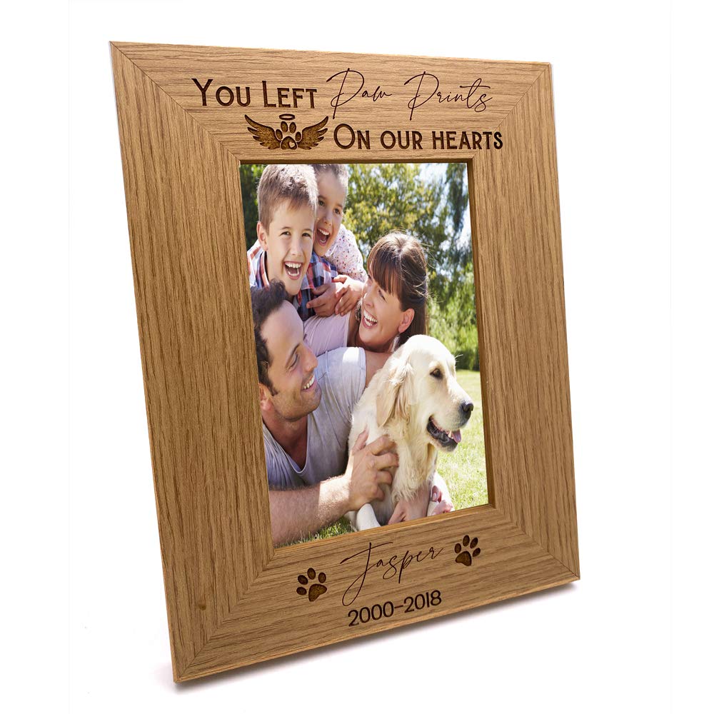 Ukgiftstoreonline Personalised Dog Photo Frame/A House Is Not A Home Without A Dog (8 X 10 Inch)