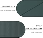 Foldable Yoga Mat, 0.32 inches Thick(8mm), SGS Certified, Non Slip, 71 x 24 inches, Foldable for Travel, Pilates, Camping, Environmental Sports Mat, Odorless TPE Material