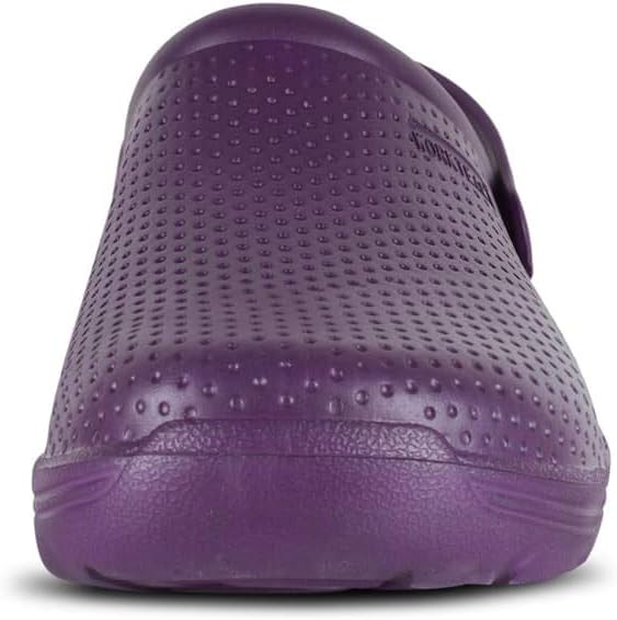 Crocs Hombre Work Team Zueco EVA Unisex. Ultraligero, Ergonómico. Anatómico, Con Cámara Ortopédica, Suave Para Los Pies. Hombre Morado 36/37 Zuecos Sanitarios Mujer