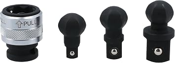 Laser 9049 Impact Universal Joint Set 1/2" D 4pc