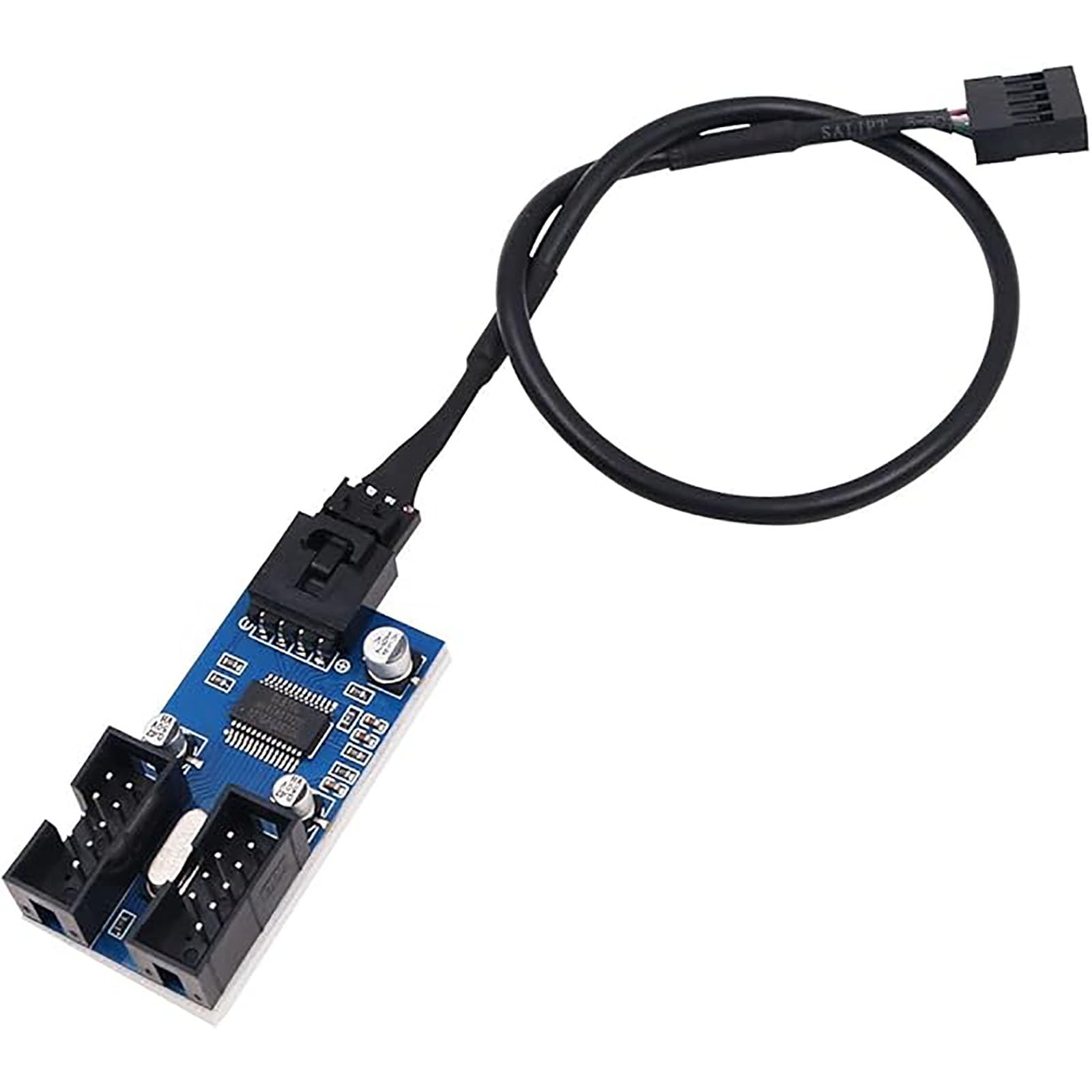 Répartiteur USB 9 broches interne doubleur USB 2.0 carte mère PC