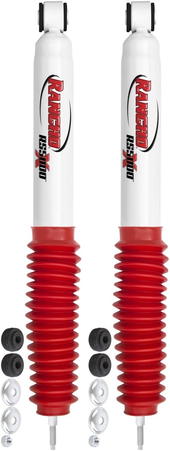 Rancho RS5000X Shocks Front Pair for 87-95 Jeep Wrangler 4WD w/0-2.5" lift YJ