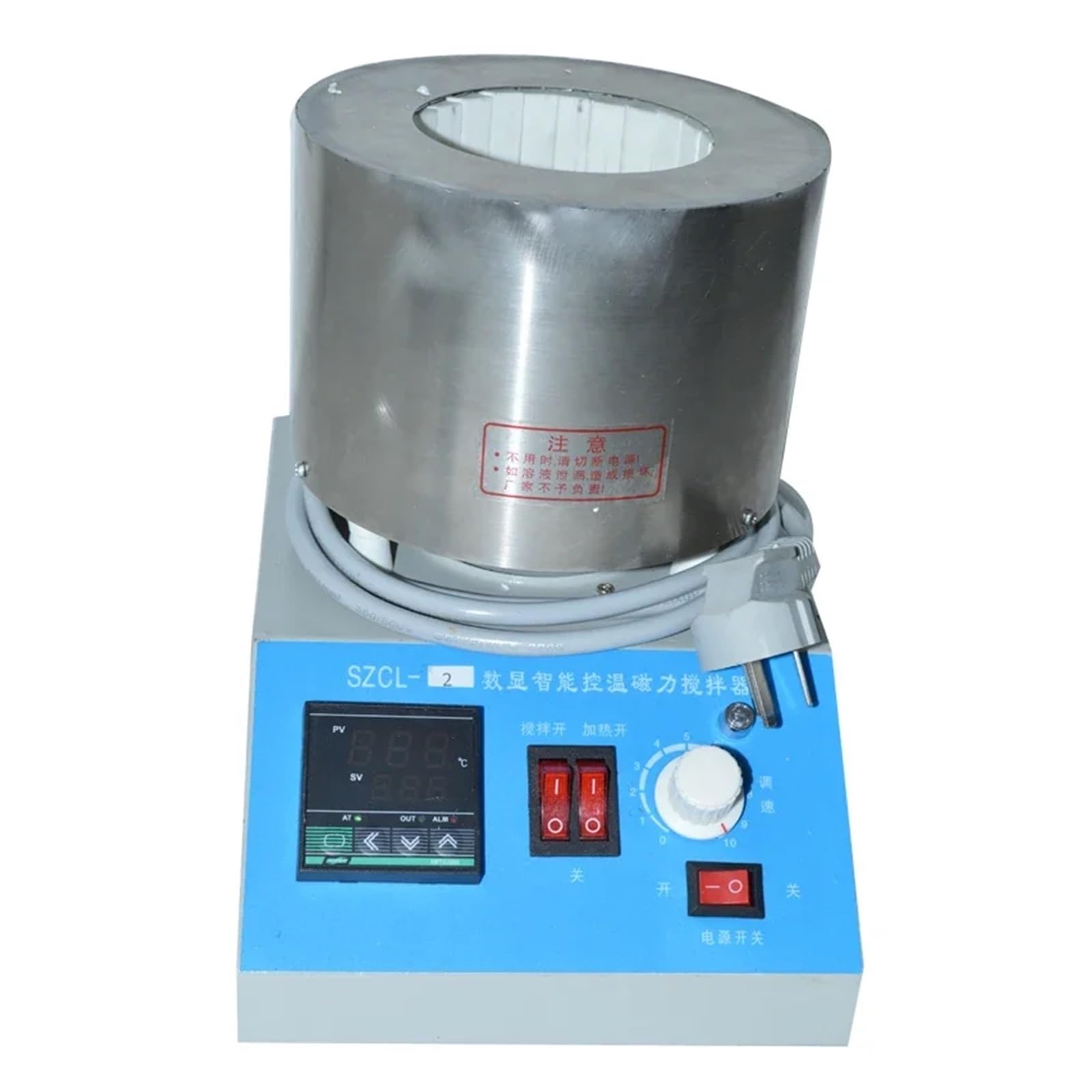Reaktor autoklawowy hydrotermalny CDF-0.25L reaktor do syntezy hydrotermalnej w autoklawie 10Mpa stołowy wysokociśnieniowy czajnik reakcyjny ze stali nierdzewnej 1 szt