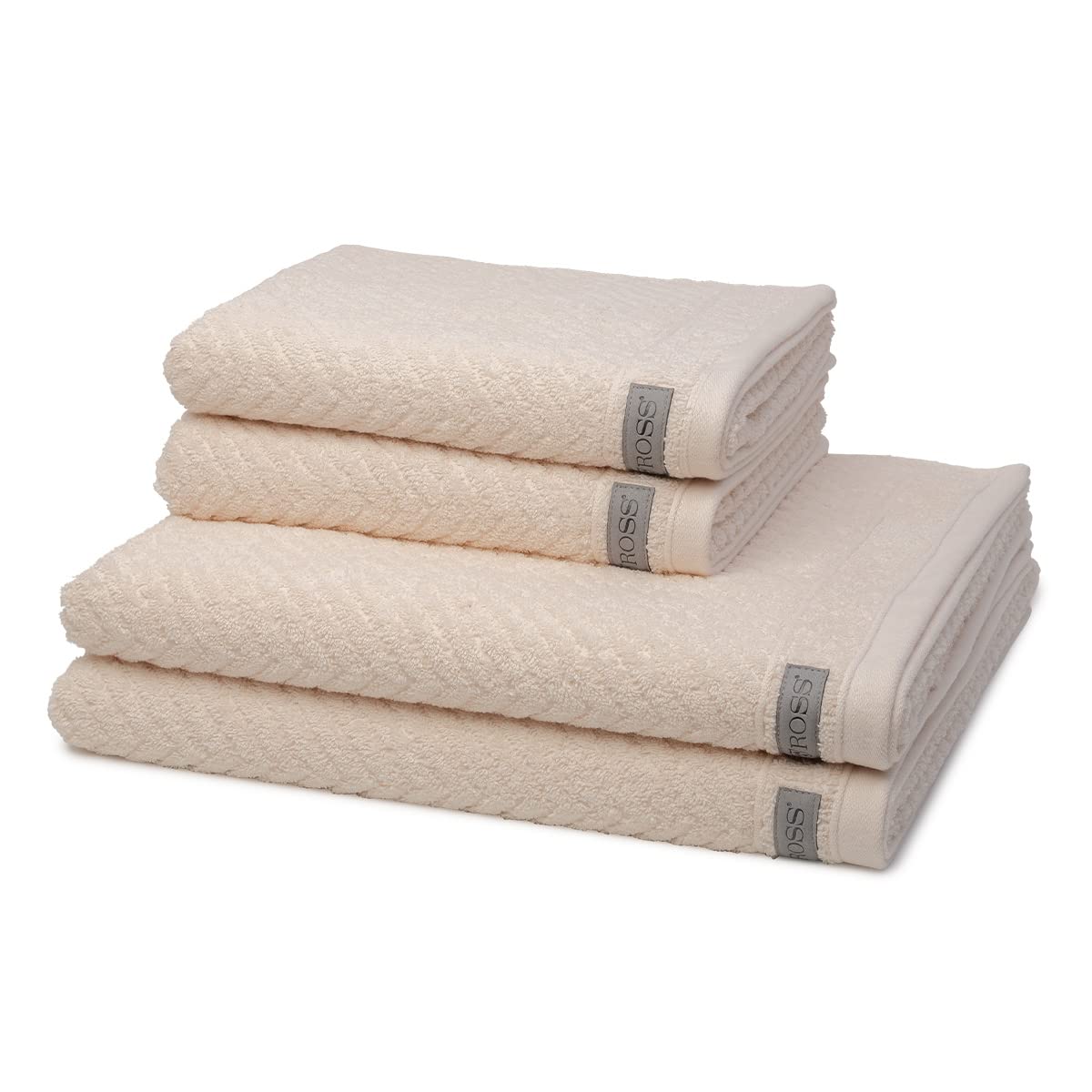Lot De 4 Serviettes De Bain, Serviettes De Douche, Serviettes D'invités