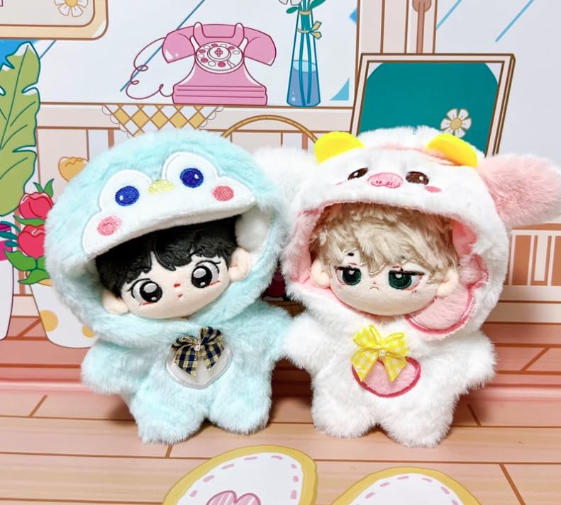 Amazon.co.jp: AXLUCE-ぬい服-着ぐるみ-ぬいぐるみ-服-10cm-人形 (ぶた