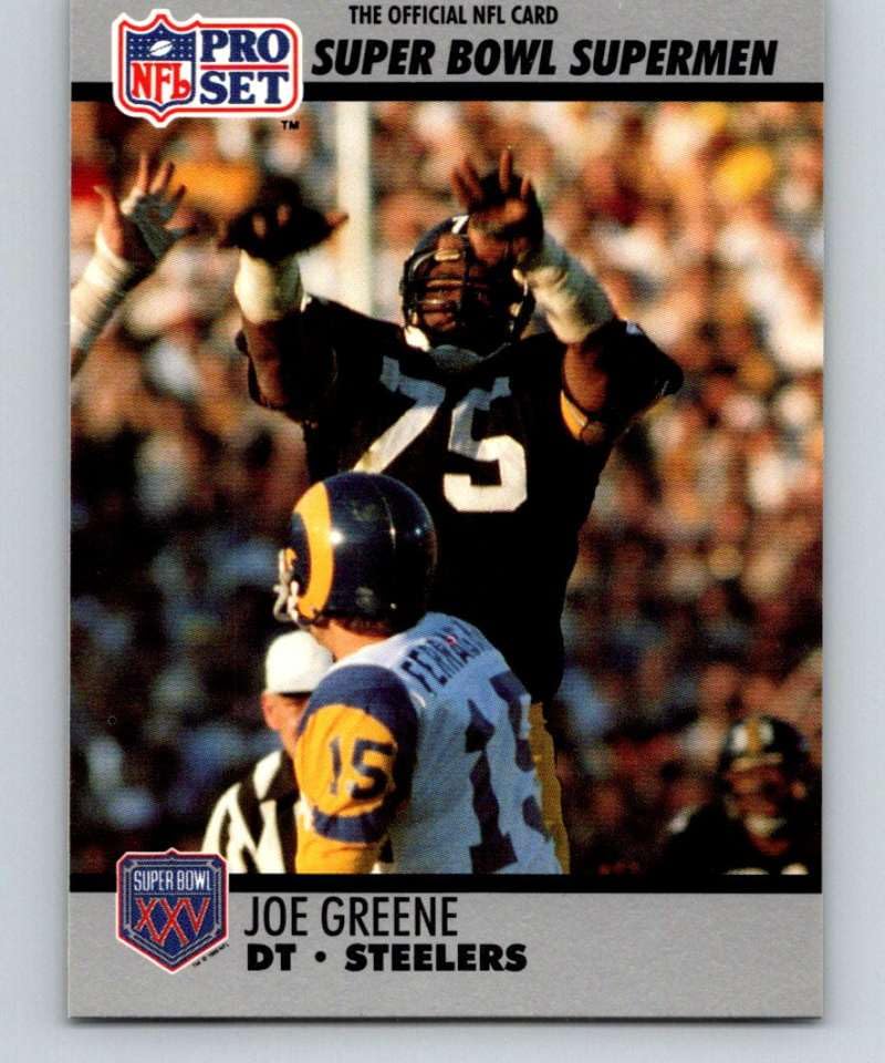 Amazon.com: 1990 Pro Set Super Bowl 160 Football #84 Joe Greene