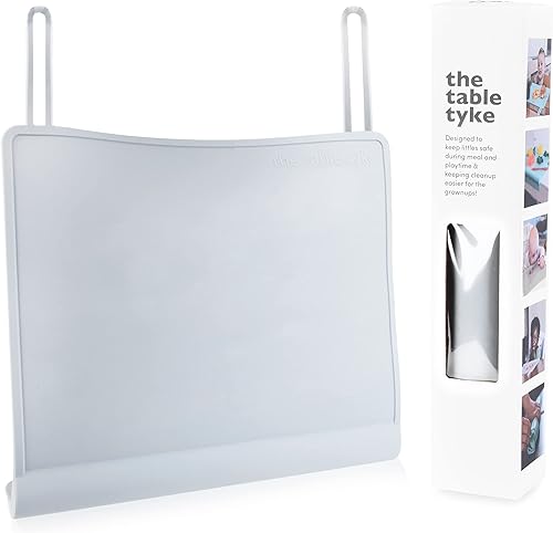 Miniatura 9 de The Table Tyke Table Tyke - Mantel individual de silicona para bebé con parachoques de borde de dentición, tapete impermeable para niños pequeños