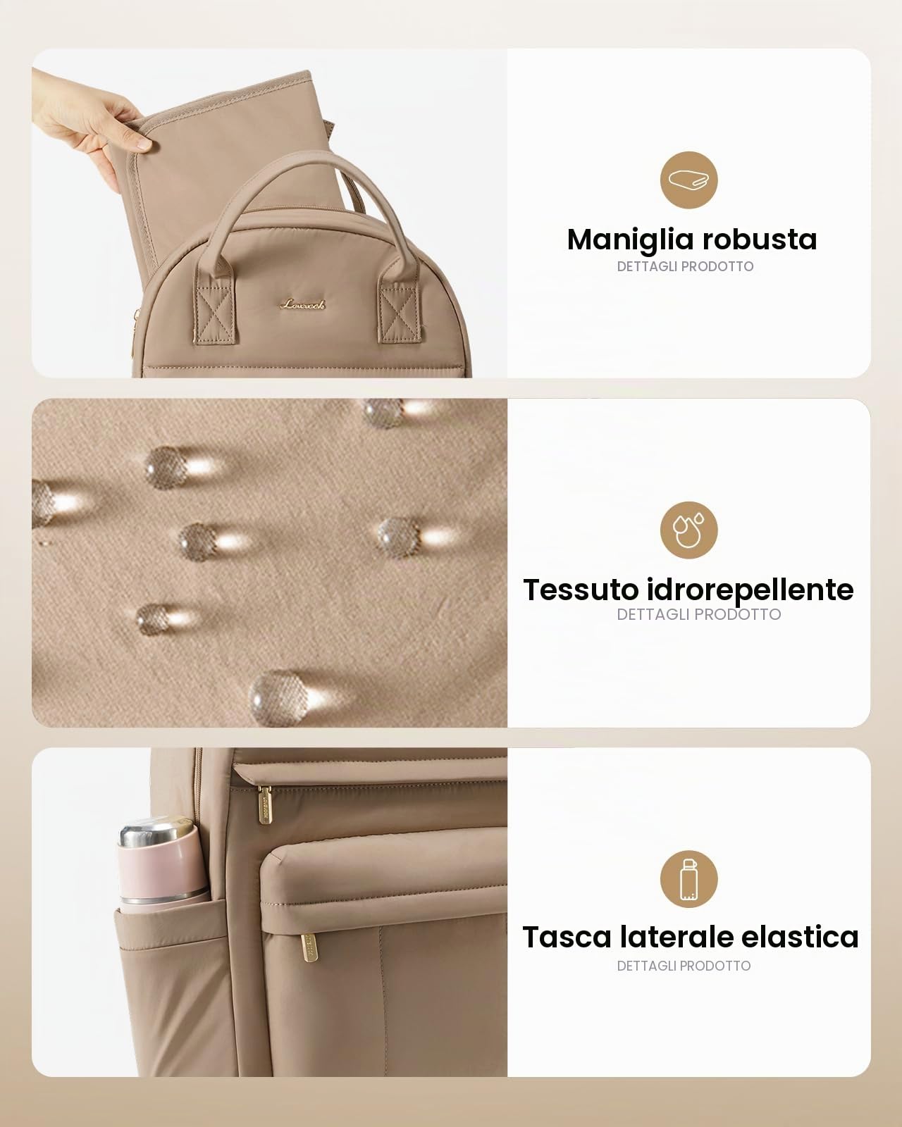 LOVEVOOK Borsa fasciatoio per bambini