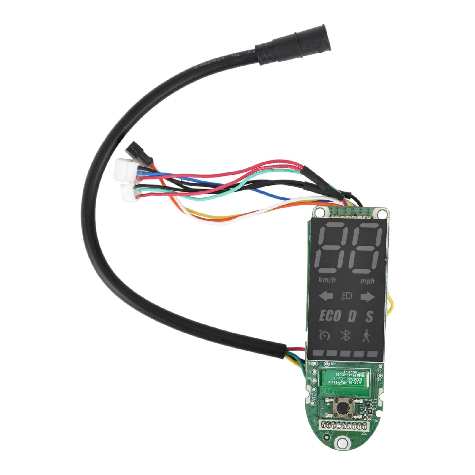 Placa Base con Pantalla LED y Bluetooth for el Tablero de Instrumentos, for Patinete eléctrico Ninebot, MAX G2, Piezas de KickScooter Controlador de Scooter eléctrico