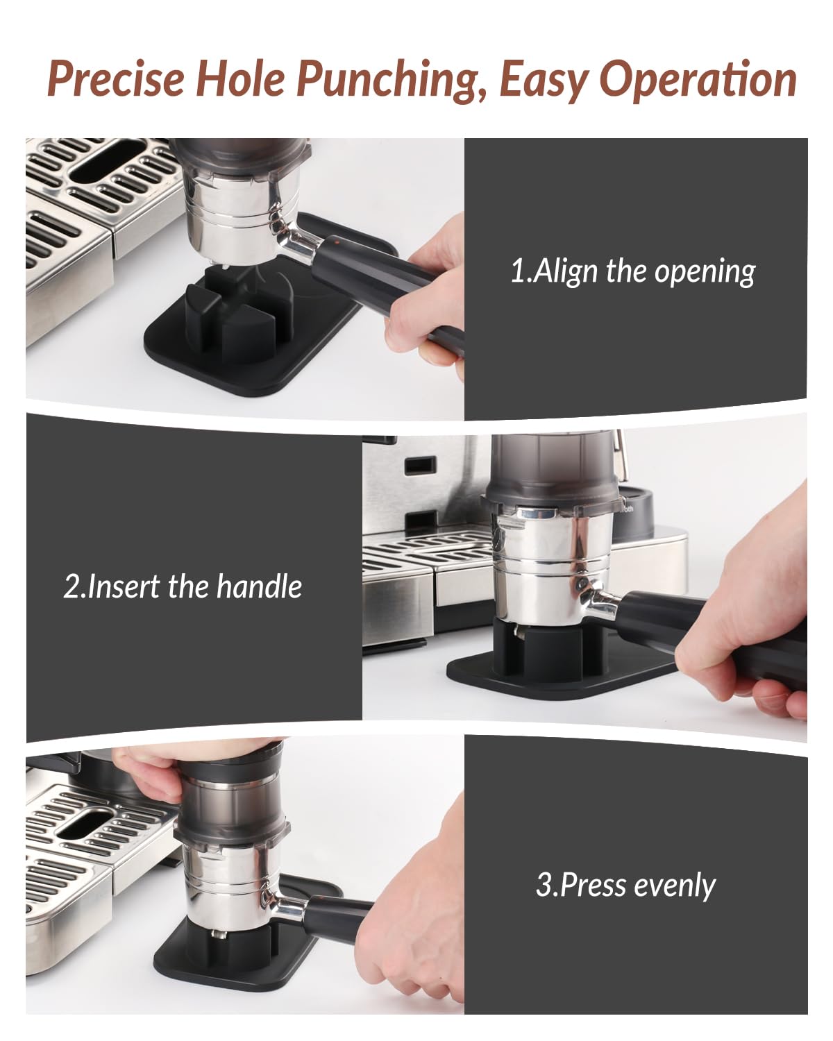Produktbild von Ninja Siebträgermaschine Kaffee Tamper Basis Für Premier ES601EU/ES701EU Ninja Luxe Cafe