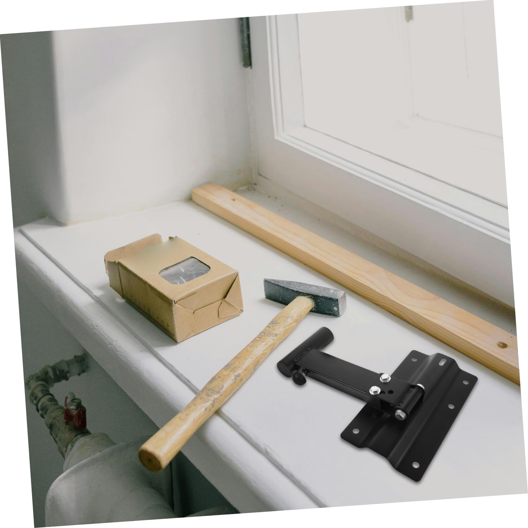Soporte de Pared para Altavoz Ajustable Extensible de Hierro Negro