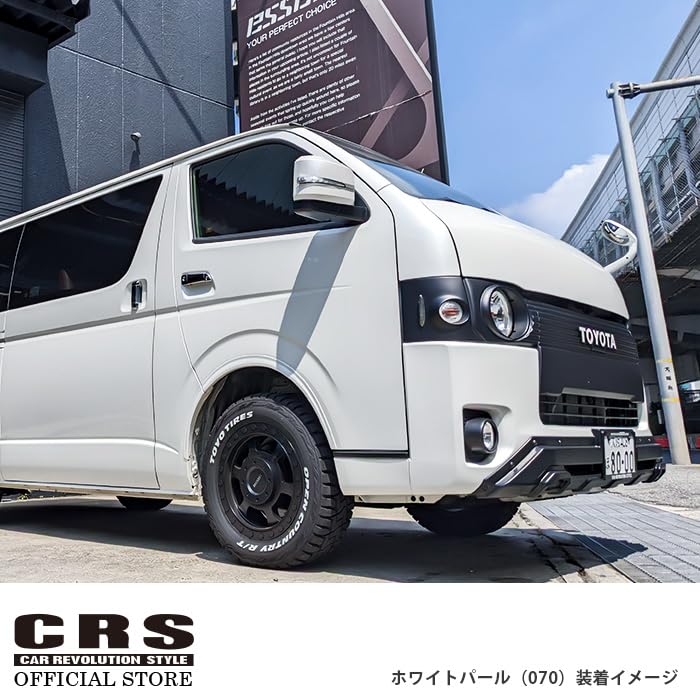 きゃぷりん ハイエースESSEXリーガルフェンダー6mm出幅 Amazon | CRS ESSEX リーガルフェンダー 出幅:6mm 200系