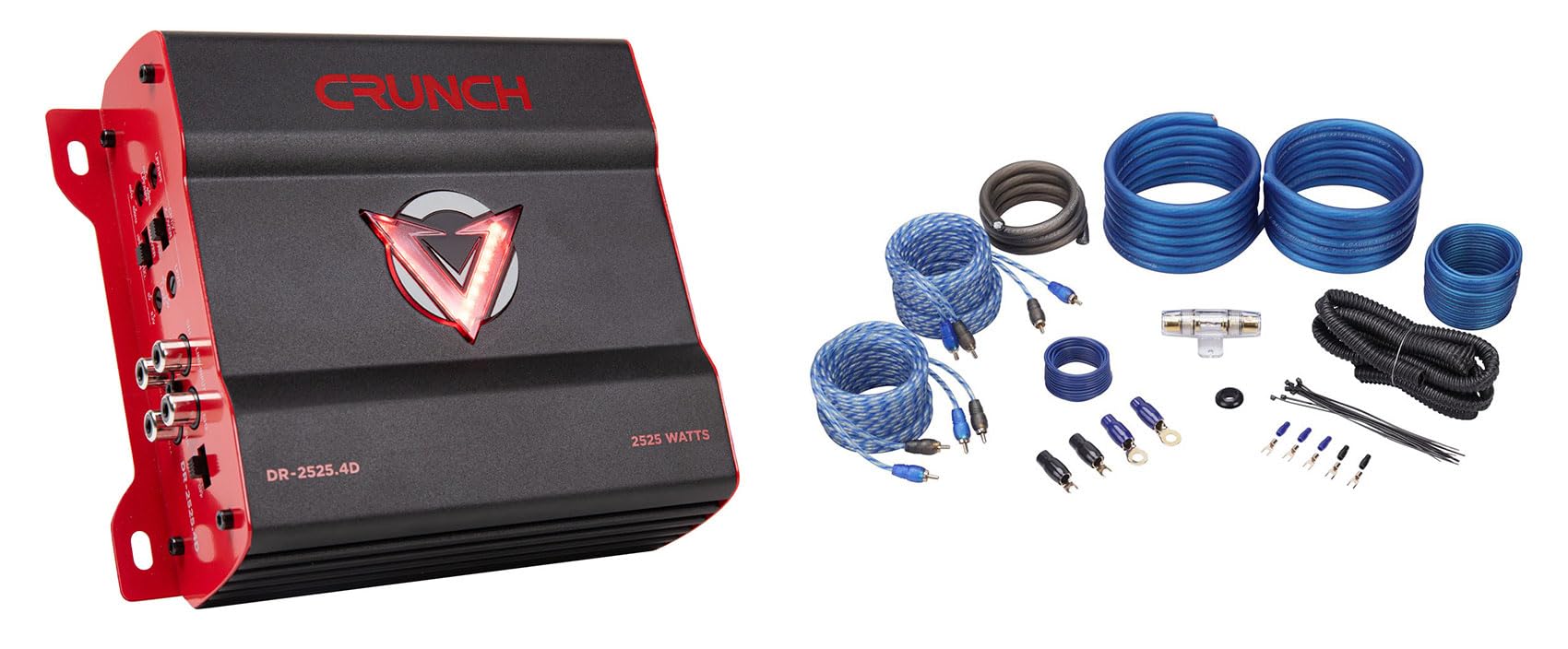 Amazon.com: Audiosavings Bundle: (1) Crunch DR-2525.4D 2525 Watt 4