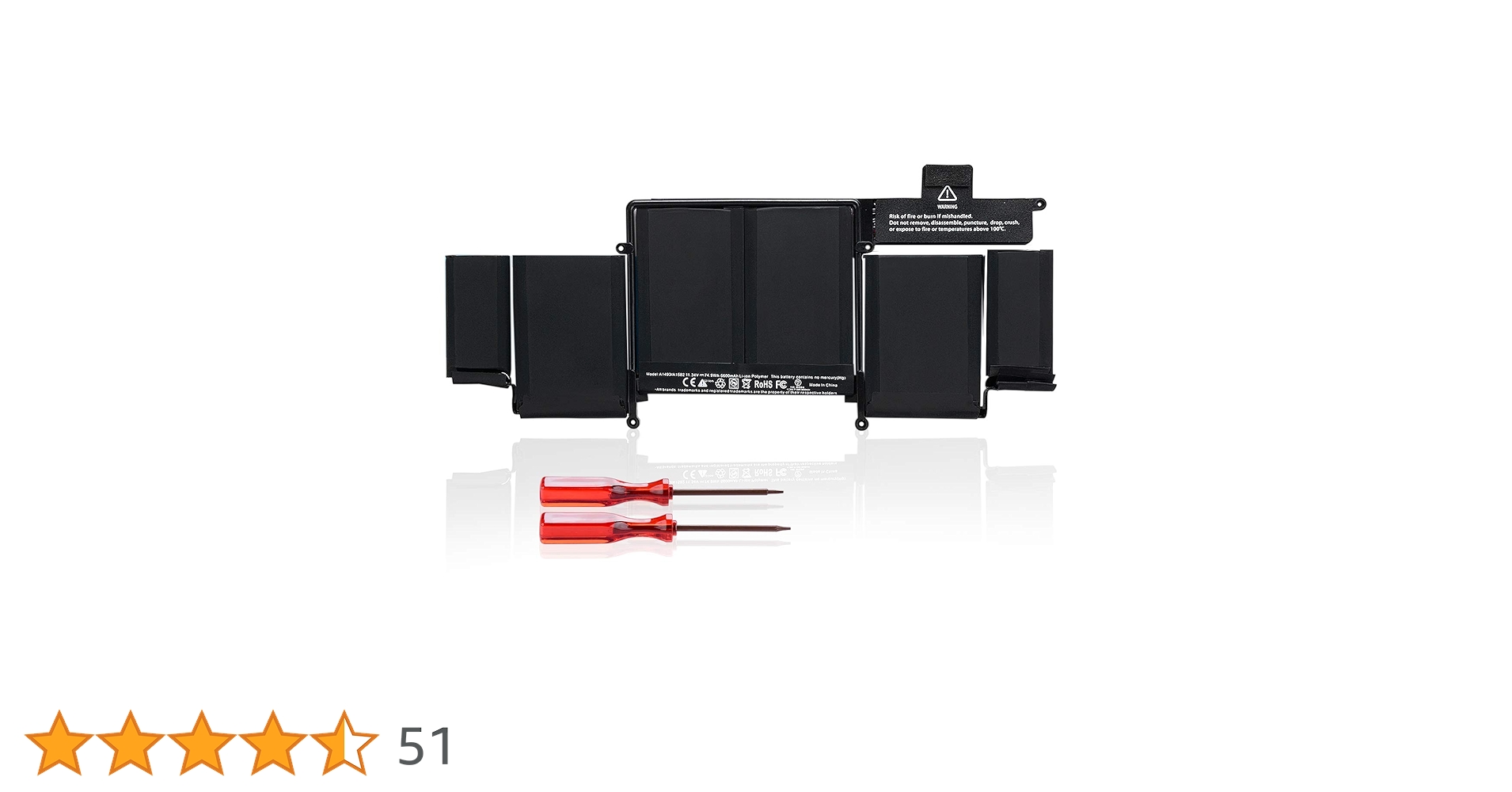 Amazon.co.jp: A1713 交換用バッテリー MacBook Pro 13インチ