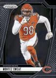 2024 PANINI PRIZM #50 MONTEZ SWEAT CHICAGO BEARS FOOTBALL OFFICIAL TRADING CARD OF NFL