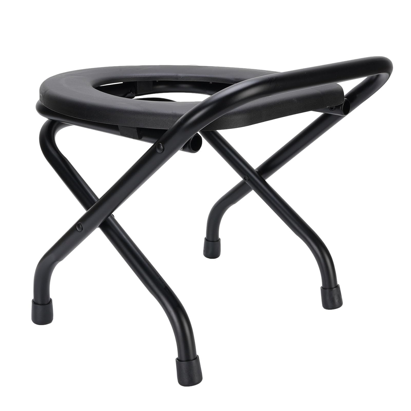 Przenośne żelazne Składane Krzesło Toaletowe Ergonomiczne (30cm)