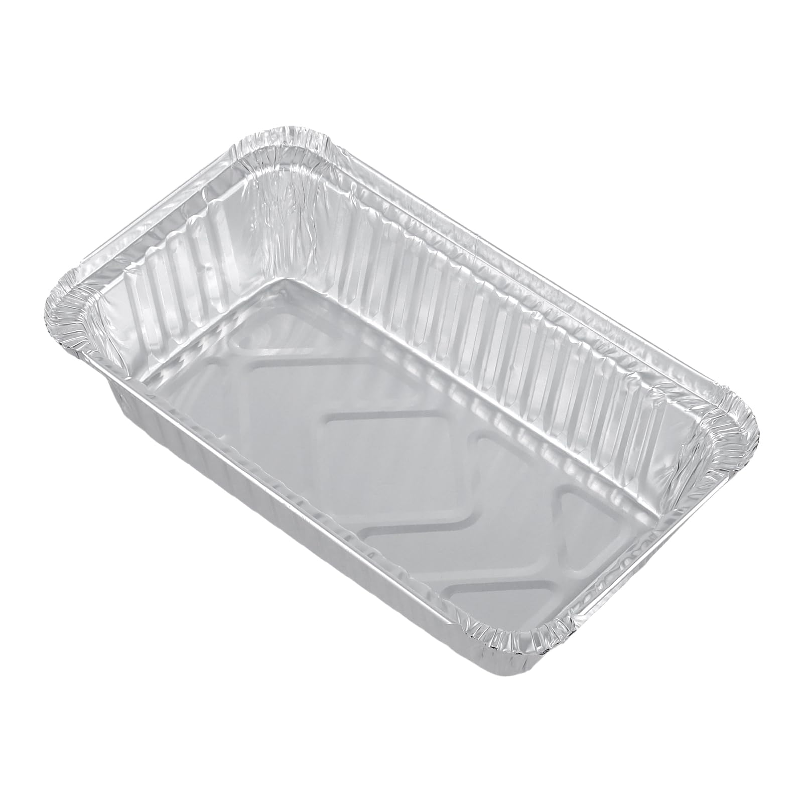 Lot de 125 barquettes jetables en aluminium avec couvercles pour aliments, congélation, grillades et pâtisseries - 500 ml - Récipients en aluminium pour la cuisine et les déplacements